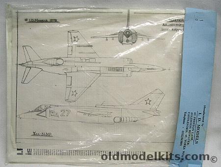 ID Models 1/72 Yak-36 MP plastic model kit